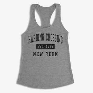 Harding Crossing New York Classic Established Women's Racerback Tank