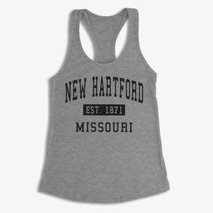 New Hartford Missouri Classic Established Women's Racerback Tank