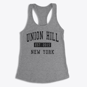 Union Hill New York Classic Established Women's Racerback Tank