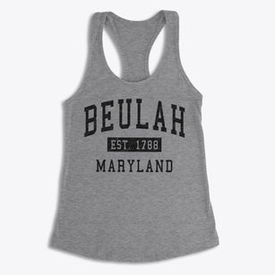 Beulah Maryland Classic Established Women's Racerback Tank