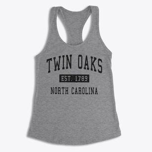 Twin Oaks North Carolina Classic Established Women's Racerback Tank