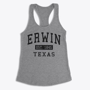 Erwin Texas Classic Established Women's Racerback Tank