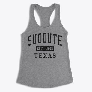 Sudduth Texas Classic Established Women's Racerback Tank