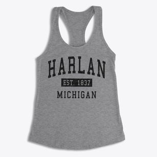 Harlan Michigan Classic Established Women's Racerback Tank