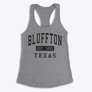 Bluffton Texas Classic Established Women's Racerback Tank