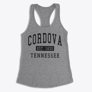 Cordova Tennessee Classic Established Women's Racerback Tank