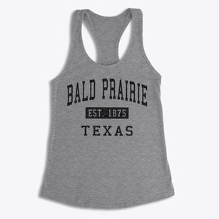 Bald Prairie Texas Classic Established Women's Racerback Tank