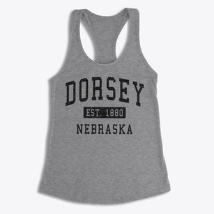 Dorsey Nebraska Classic Established Women's Racerback Tank