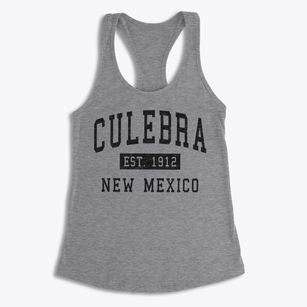 Culebra New Mexico Classic Established Women's Racerback Tank
