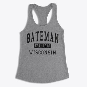 Bateman Wisconsin Classic Established Women's Racerback Tank