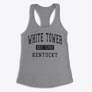 White Tower Kentucky Classic Established Women's Racerback Tank