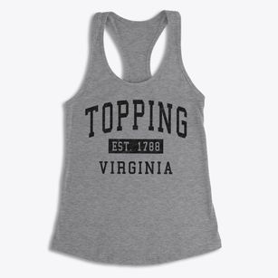 Topping Virginia Classic Established Women's Racerback Tank