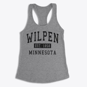 Wilpen Minnesota Classic Established Women's Racerback Tank