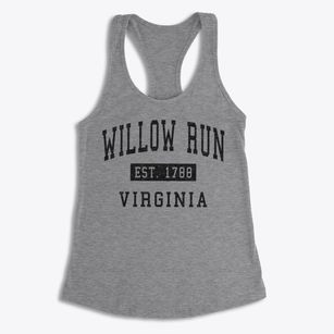 Willow Run Virginia Classic Established Women's Racerback Tank