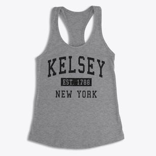 Kelsey New York Classic Established Women's Racerback Tank