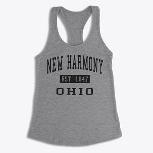 New Harmony Ohio Classic Established Women's Racerback Tank