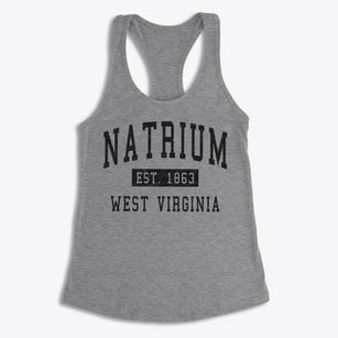 Natrium West Virginia Classic Established Women's Racerback Tank