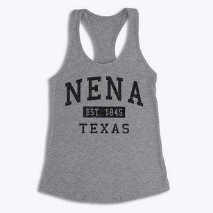 Nena Texas Classic Established Women's Racerback Tank