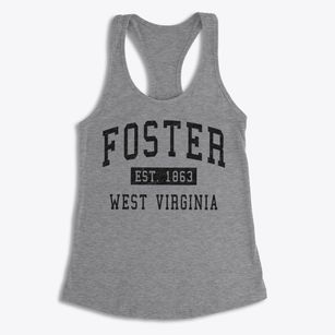Foster West Virginia Classic Established Women's Racerback Tank