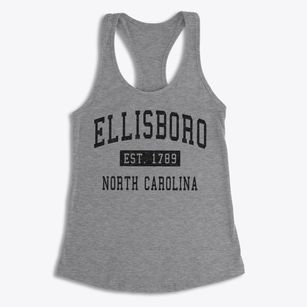 Ellisboro North Carolina Classic Established Women's Racerback Tank