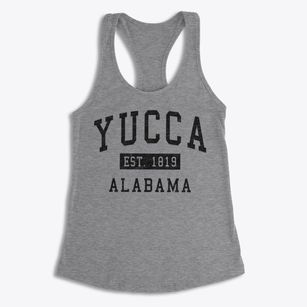 Yucca Alabama Classic Established Women's Racerback Tank