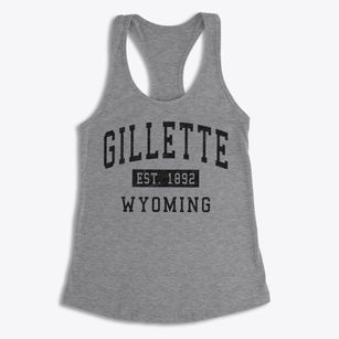 Gillette Wyoming Classic Established Women's Racerback Tank