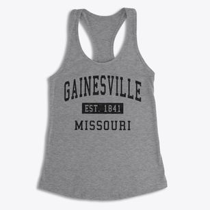 Gainesville Missouri Classic Established Women's Racerback Tank