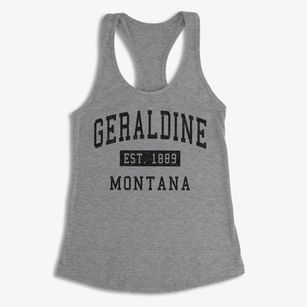 Geraldine Montana Classic Established Women's Racerback Tank
