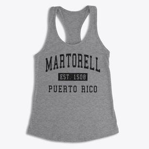 Martorell Puerto Rico Classic Established Women's Racerback Tank