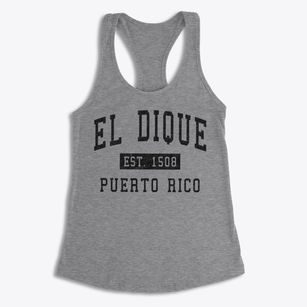El Dique Puerto Rico Classic Established Women's Racerback Tank