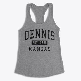 Dennis Kansas Classic Established Women's Racerback Tank
