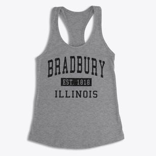 Bradbury Illinois Classic Established Women's Racerback Tank