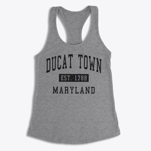 Ducat Town Maryland Classic Established Women's Racerback Tank