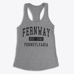Fernway Pennsylvania Classic Established Women's Racerback Tank