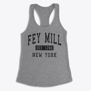 Fey Mill New York Classic Established Women's Racerback Tank