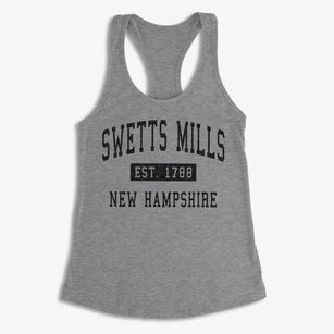 Swetts Mills New Hampshire Classic Established Women's Racerback Tank