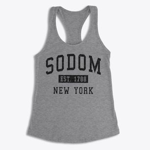 Sodom New York Classic Established Women's Racerback Tank