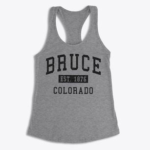 Bruce Colorado Classic Established Women's Racerback Tank