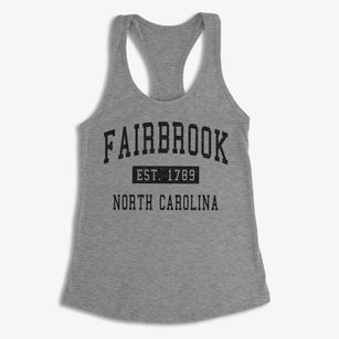 Fairbrook North Carolina Classic Established Women's Racerback Tank