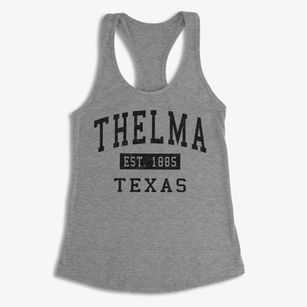 Thelma Texas Classic Established Women's Racerback Tank