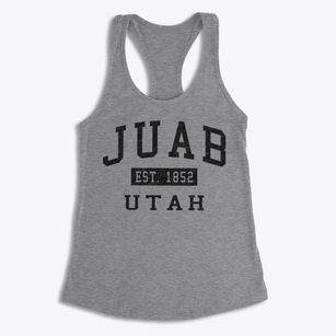 Juab Utah Classic Established Women's Racerback Tank