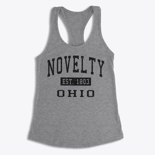 Novelty Ohio Classic Established Women's Racerback Tank