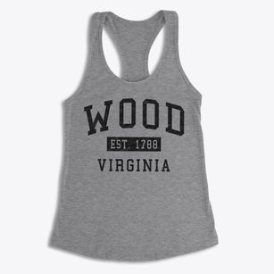Wood Virginia Classic Established Women's Racerback Tank