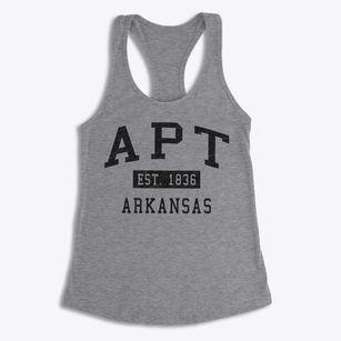 Apt Arkansas Classic Established Women's Racerback Tank