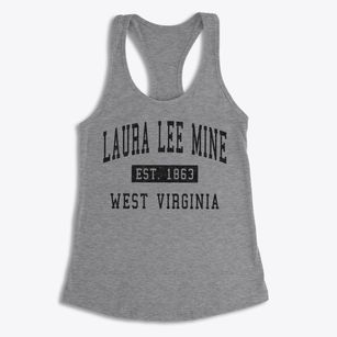 Laura Lee Mine West Virginia Classic Established Women's Racerback Tank