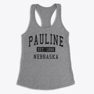 Pauline Nebraska Classic Established Women's Racerback Tank