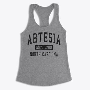 Artesia North Carolina Classic Established Women's Racerback Tank