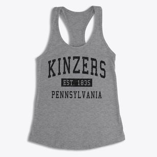 Kinzers Pennsylvania Classic Established Women's Racerback Tank