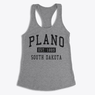 Plano South Dakota Classic Established Women's Racerback Tank