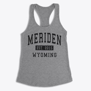 Meriden Wyoming Classic Established Women's Racerback Tank